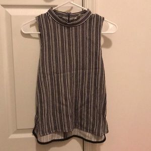 Madewell Black and White Top